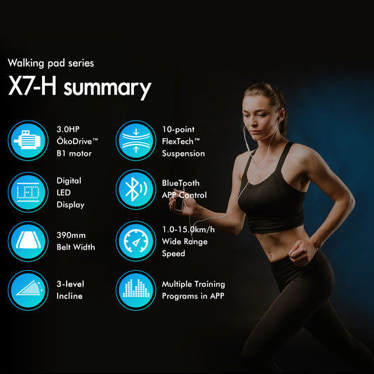 BLACK LORD Treadmill Electric Walking Pad Incline Shock Absorbers Foldable Silver