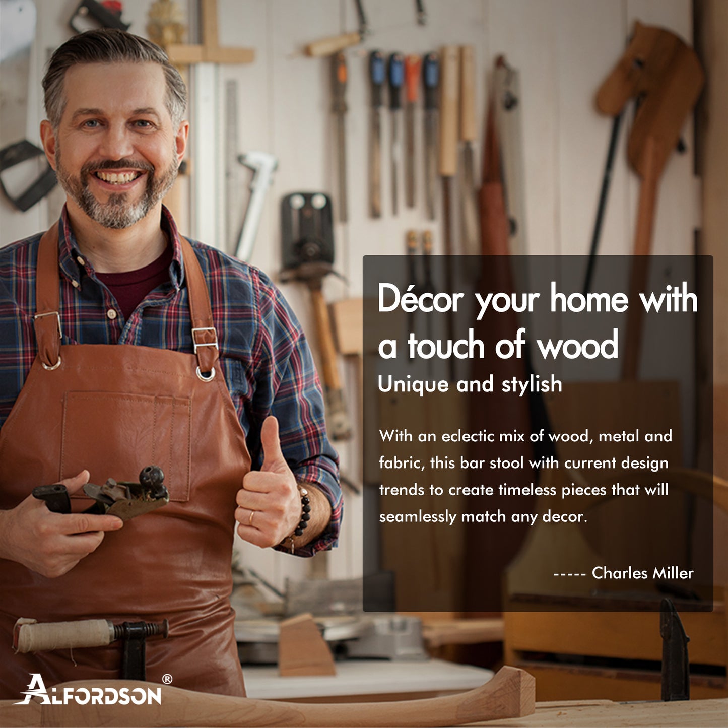 ALFORDSON 2x Swivel Bar Stools Kitchen Dining Chair Cafe Metal DARK GREY