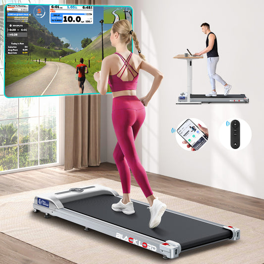 BLACK LORD Treadmill Electric Walking Pad Home Office Gym Fitness Remote Control